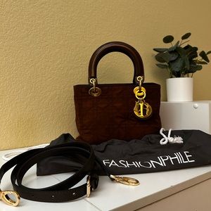 SOLD Vintage Christian Dior Lady Dior Nylon